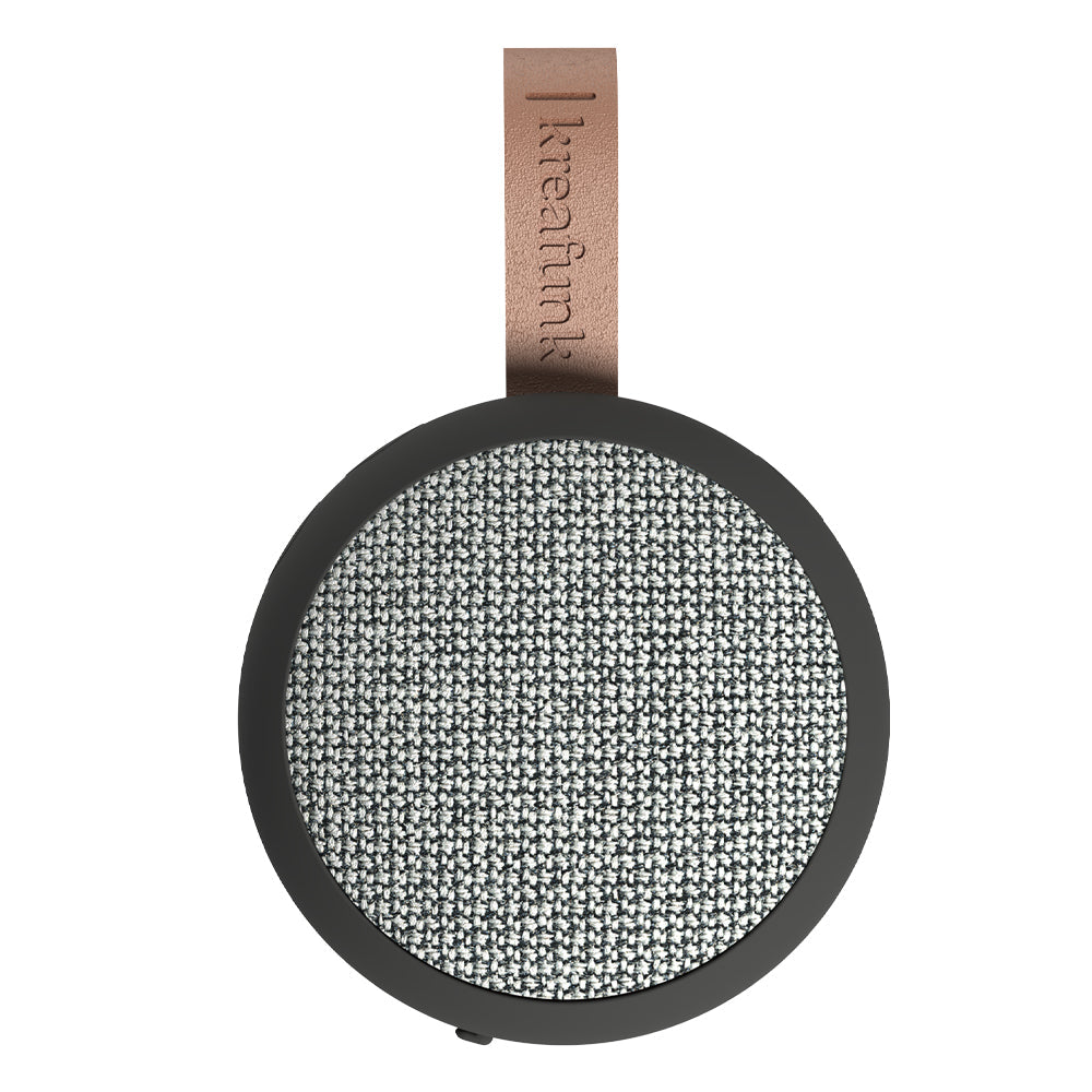Kreafunk Ago 2 Fabric Bluetooth Speaker - Black-Kreafunk-Mood