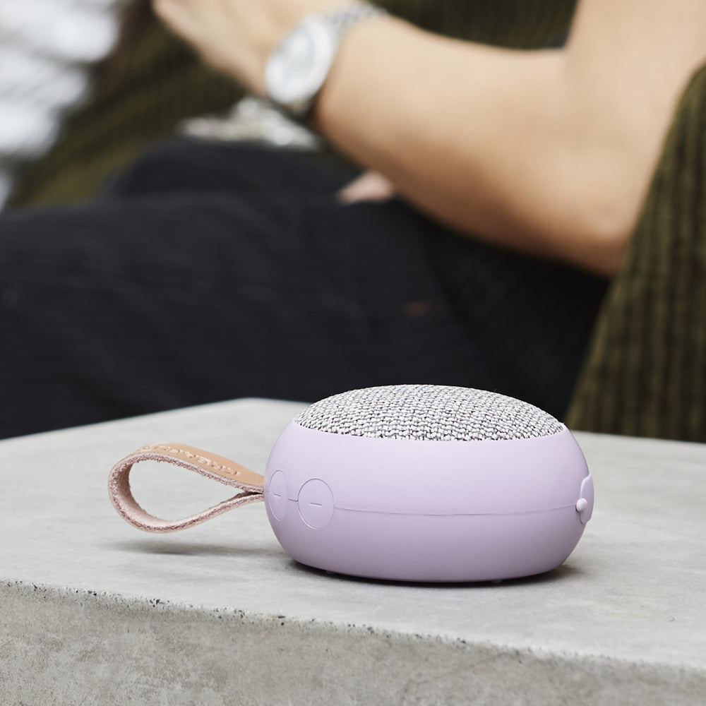 Kreafunk Ago 2 Fabric Bluetooth Speaker - Calm Purple-Kreafunk-Mood