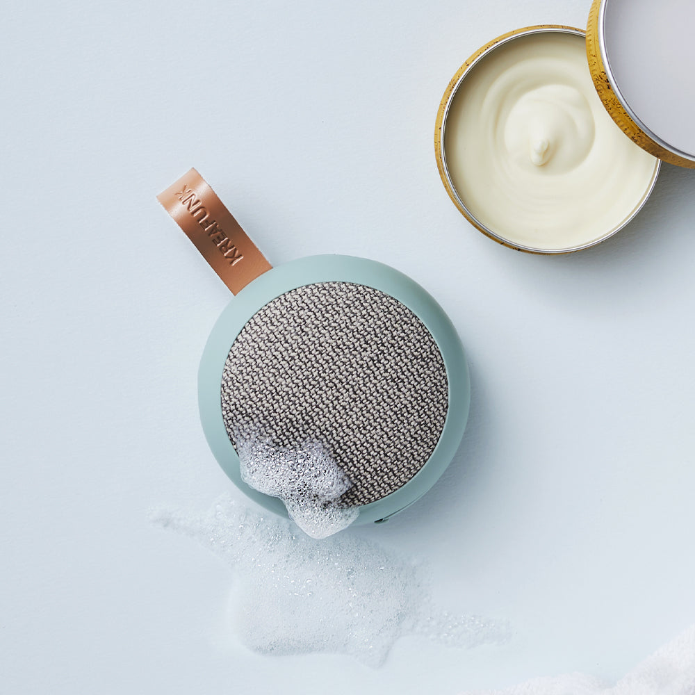 Kreafunk Ago 2 Fabric Bluetooth Speaker - Dusty Green-Kreafunk-Mood