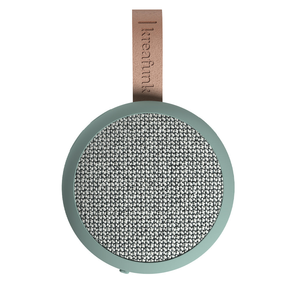 Kreafunk Ago 2 Fabric Bluetooth Speaker - Dusty Green-Kreafunk-Mood