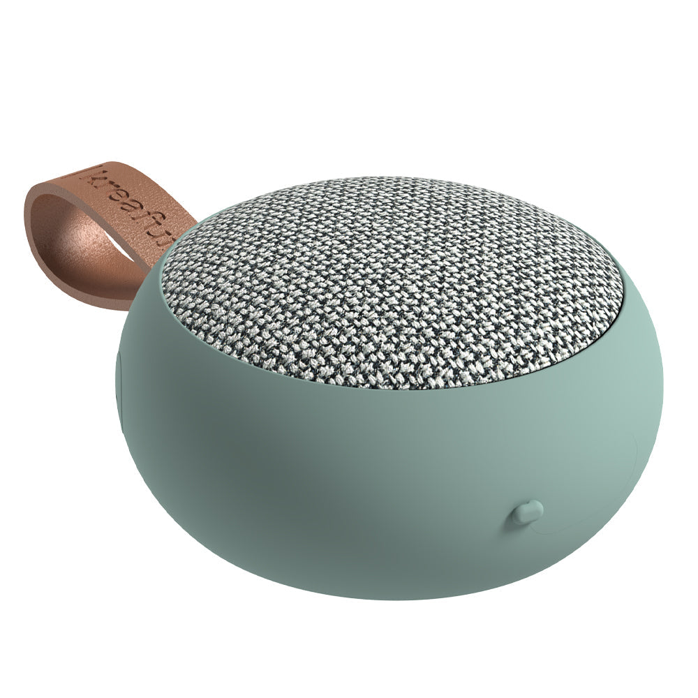 Kreafunk Ago 2 Fabric Bluetooth Speaker - Dusty Green-Kreafunk-Mood