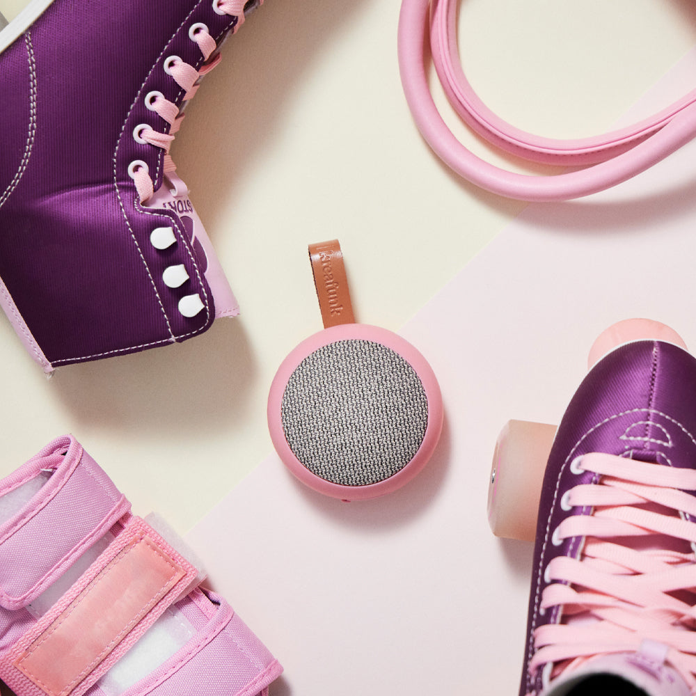 Kreafunk Ago 2 Fabric Bluetooth Speaker - Fresh Pink-Kreafunk-Mood