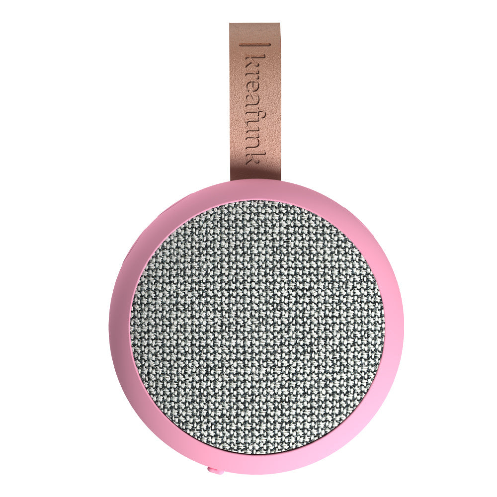 Kreafunk Ago 2 Fabric Bluetooth Speaker - Fresh Pink-Kreafunk-Mood