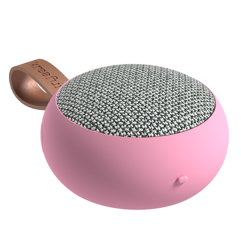 Kreafunk Ago 2 Fabric Bluetooth Speaker - Fresh Pink-Kreafunk-Mood