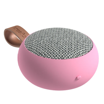 Kreafunk Ago 2 Fabric Bluetooth Speaker - Fresh Pink-Kreafunk-Mood