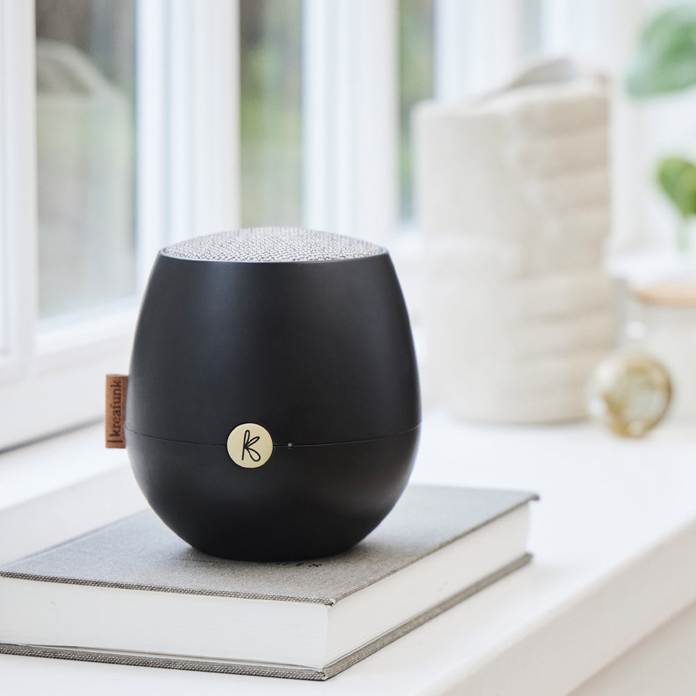 Kreafunk Ajazz 2 Bluetooth Speaker - Black-Kreafunk-Mood
