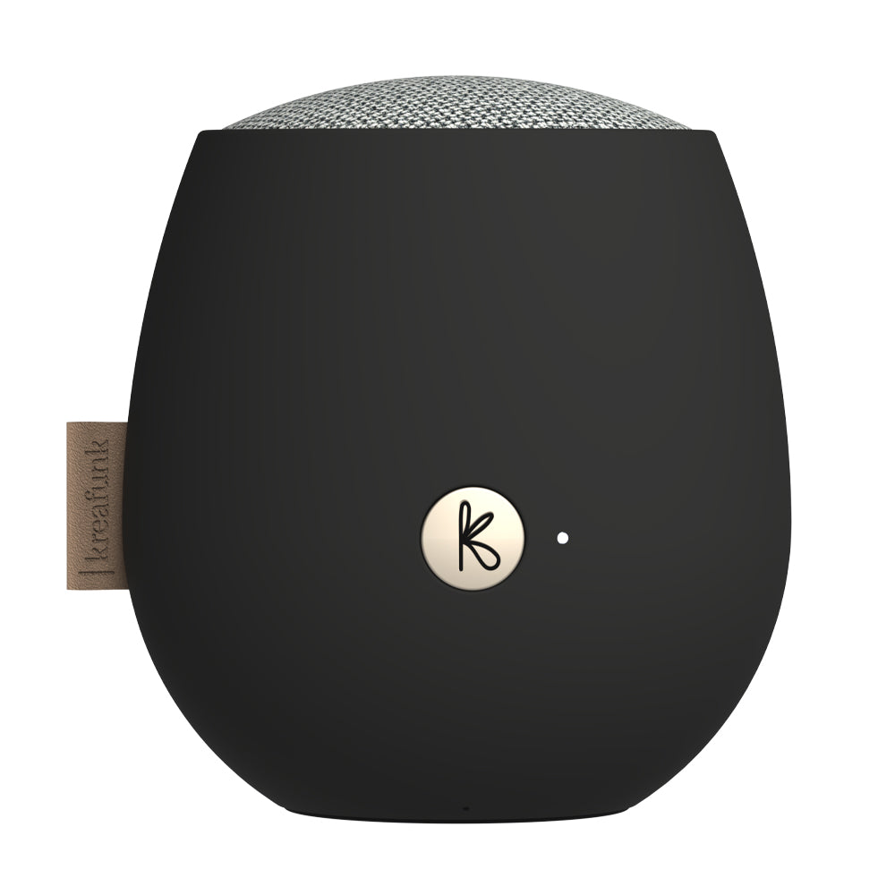 Kreafunk Ajazz 2 Bluetooth Speaker - Black-Kreafunk-Mood