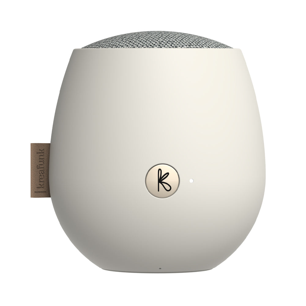 Kreafunk Ajazz 2 Bluetooth Speaker - White-Kreafunk-Mood