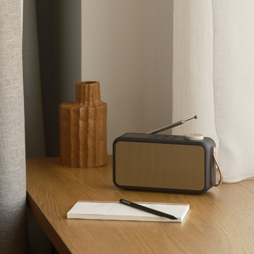 Kreafunk Atune 2 Dab+/Fm Radio W/ Bluetooth - Black-Kreafunk-Mood