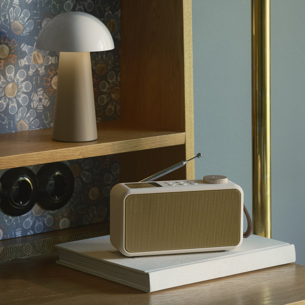 Kreafunk Atune 2 Dab+/Fm Radio W/ Bluetooth - Ivory Sand-Kreafunk-Mood