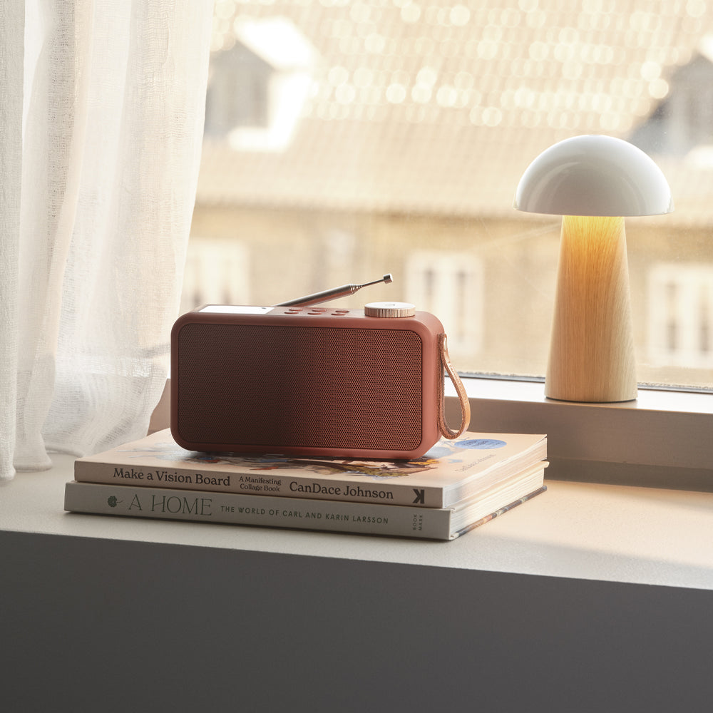 Kreafunk Atune 2 Dab+/Fm Radio W/ Bluetooth - Terracotta-Kreafunk-Mood