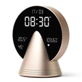 Lexon Conic Radio Alarm Clock With Fm & Built-In Bluetooth Speaker - Gold-Lexon-Mood