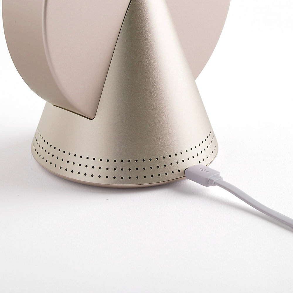 Lexon Conic Radio Alarm Clock With Fm & Built-In Bluetooth Speaker - Gold-Lexon-Mood