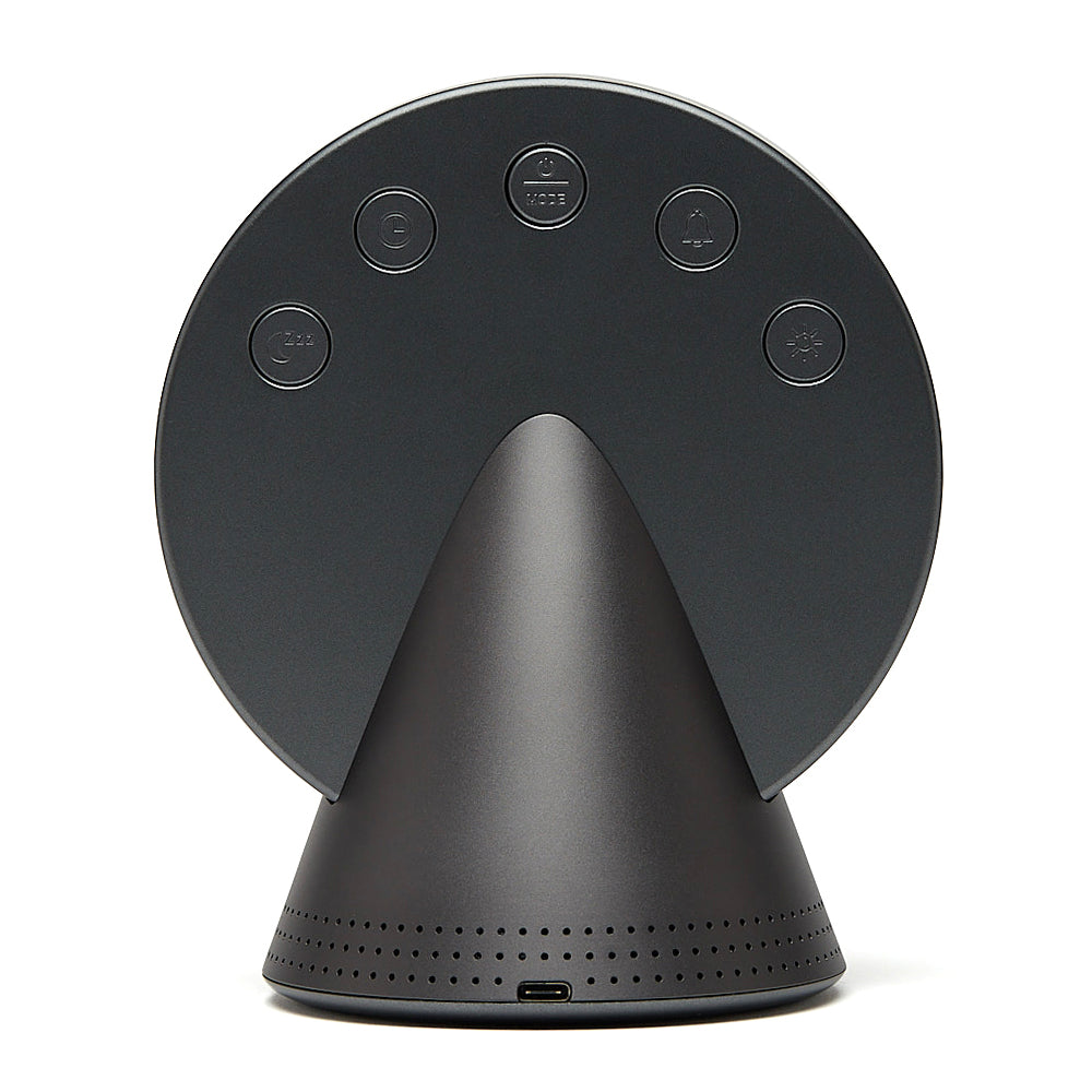 Lexon Conic Radio Alarm Clock With Fm & Built-In Bluetooth Speaker - Grey-Lexon-Mood