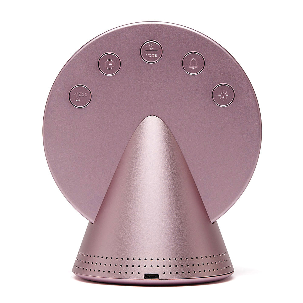 Lexon Conic Radio Alarm Clock With Fm & Built-In Bluetooth Speaker - Pink-Lexon-Mood