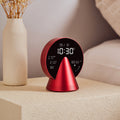 Lexon Conic Radio Alarm Clock With Fm & Built-In Bluetooth Speaker - Red-Lexon-Mood
