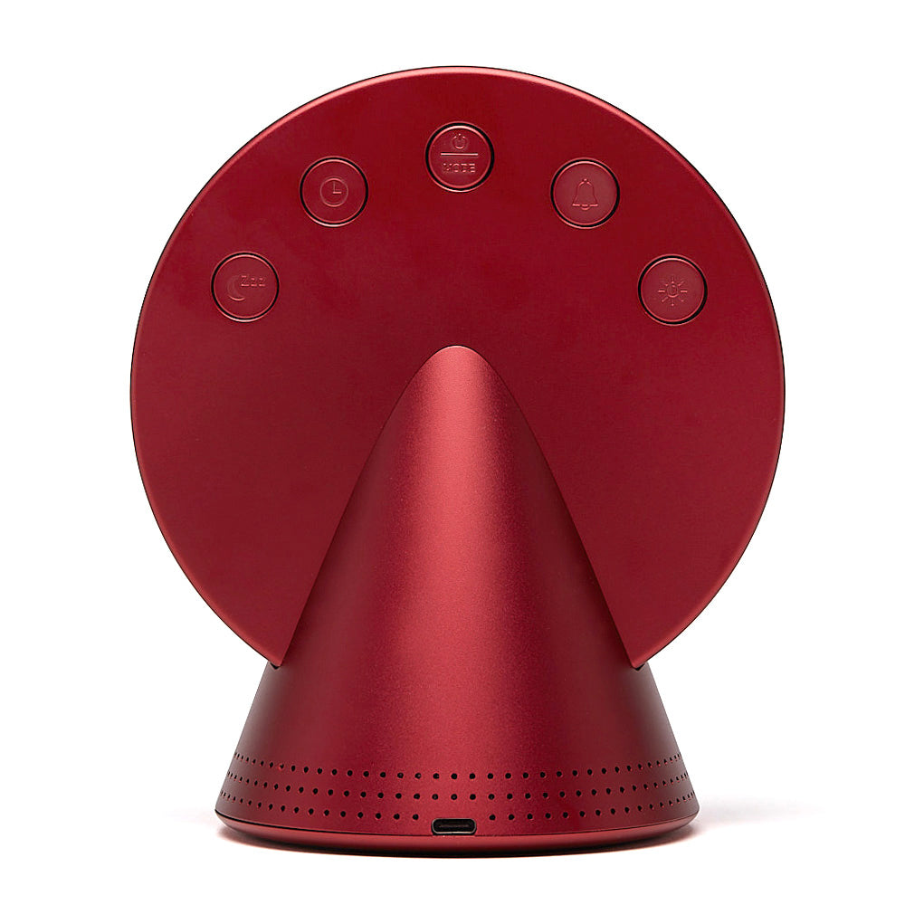Lexon Conic Radio Alarm Clock With Fm & Built-In Bluetooth Speaker - Red-Lexon-Mood