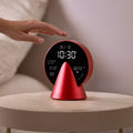 Lexon Conic Radio Alarm Clock With Fm & Built-In Bluetooth Speaker - Red-Lexon-Mood