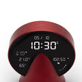 Lexon Conic Radio Alarm Clock With Fm & Built-In Bluetooth Speaker - Red-Lexon-Mood