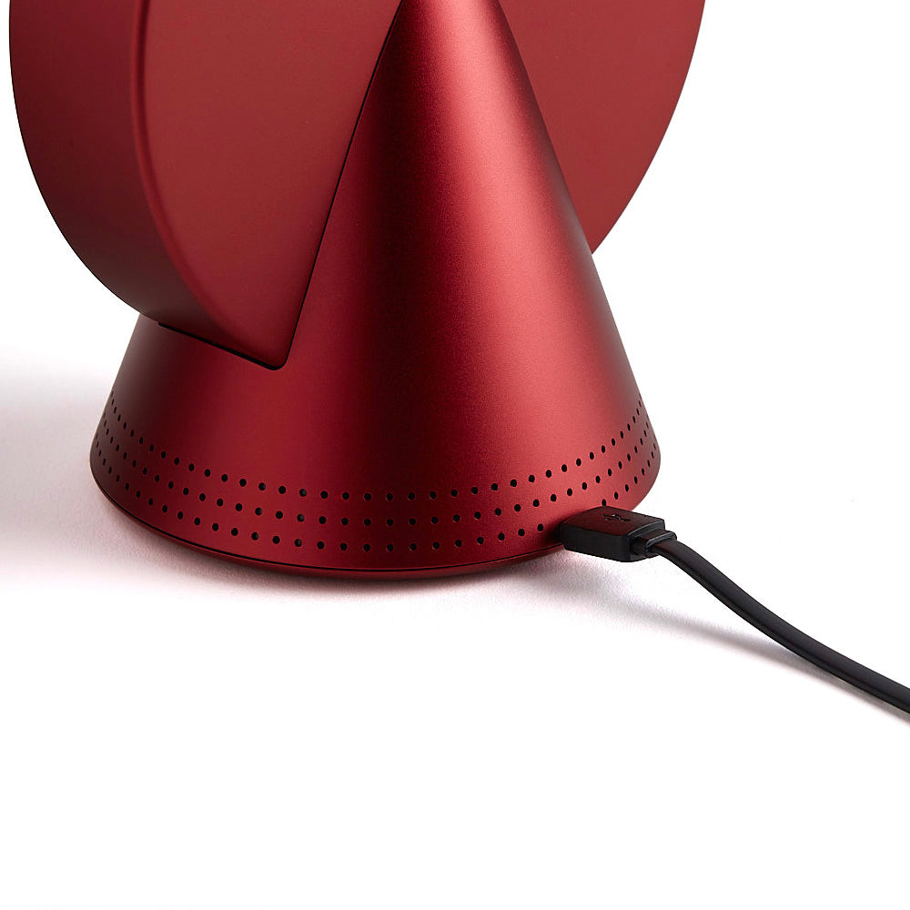 Lexon Conic Radio Alarm Clock With Fm & Built-In Bluetooth Speaker - Red-Lexon-Mood