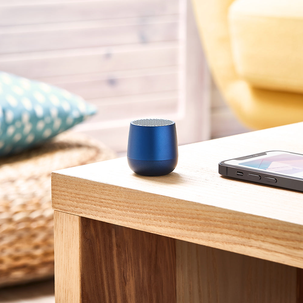 Lexon Mino+ Mini Bluetooth Speaker - Blue-Lexon-Mood