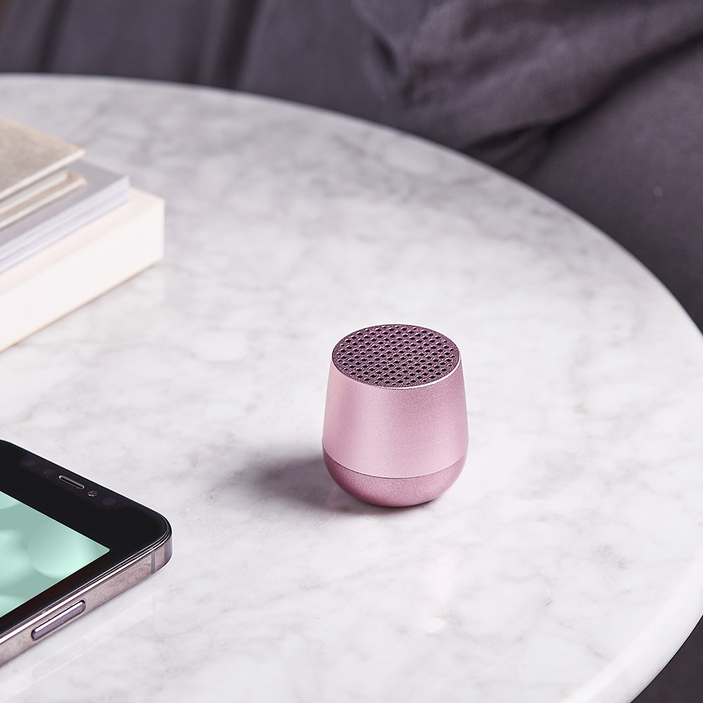 Lexon Mino+ Mini Bluetooth Speaker - Pink-Lexon-Mood