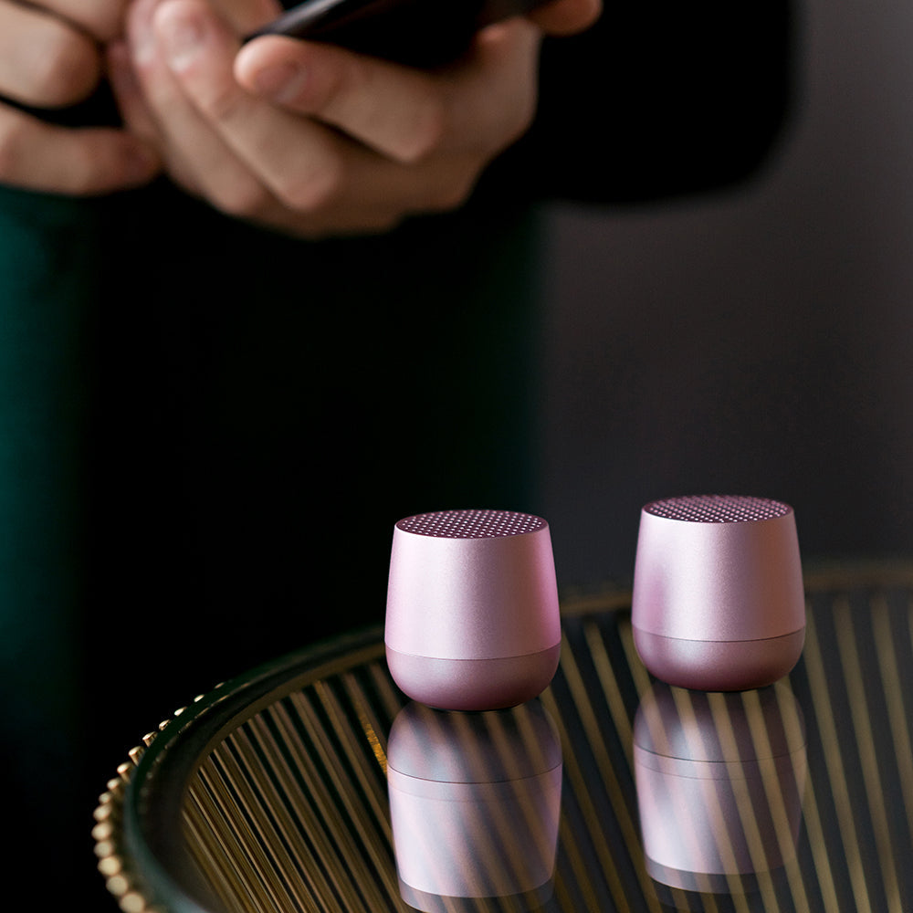 Lexon Mino+ Mini Bluetooth Speaker - Pink-Lexon-Mood