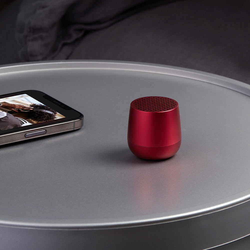 Lexon Mino+ Mini Bluetooth Speaker - Red-Lexon-Mood