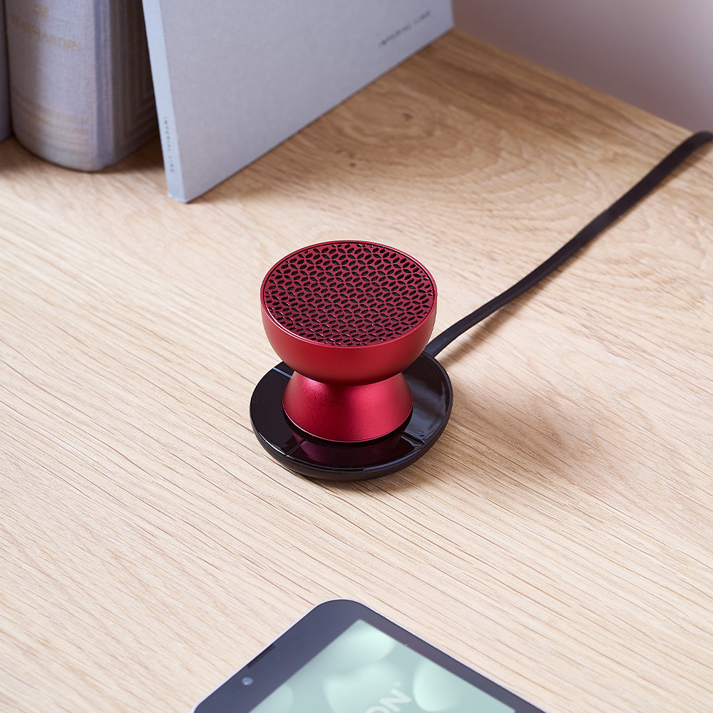 Lexon Tamo Infinitely Pairable Bluetooth Speaker - Red-Lexon-Mood