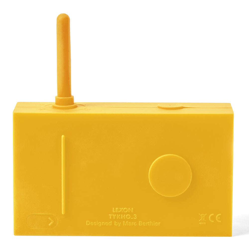 Lexon Thykho 3 Fm Radio & Bluetooth Speaker - Yellow-Lexon-Mood
