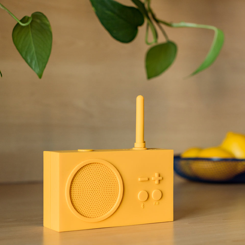 Lexon Thykho 3 Fm Radio & Bluetooth Speaker - Yellow-Lexon-Mood