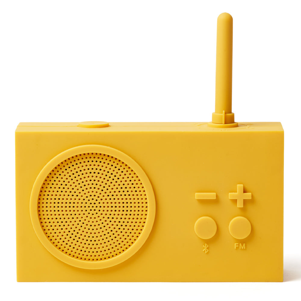 Lexon Thykho 3 Fm Radio & Bluetooth Speaker - Yellow-Lexon-Mood