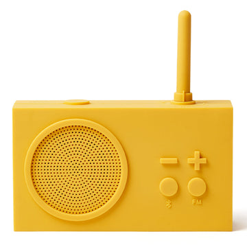 Lexon Thykho 3 Fm Radio & Bluetooth Speaker - Yellow-Lexon-Mood