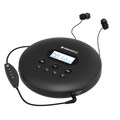 Majority Oakcastle CD100 Bluetooth Portable CD Player - Black-Majority-Mood