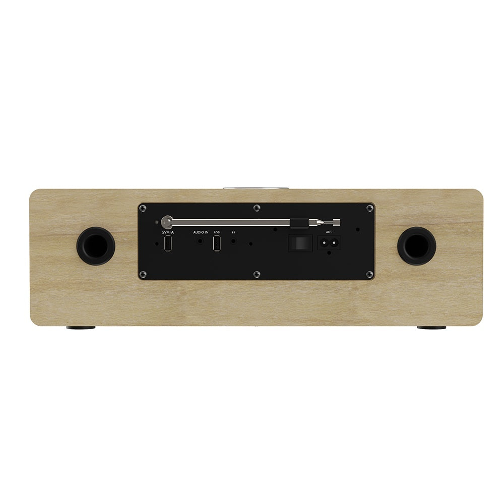 Majority Oakington Bluetooth, DAB Radio & CD Player-Oak-Majority-Mood
