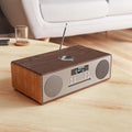 Majority Oakington Bluetooth, DAB Radio & CD Player-Walnut-Majority-Mood
