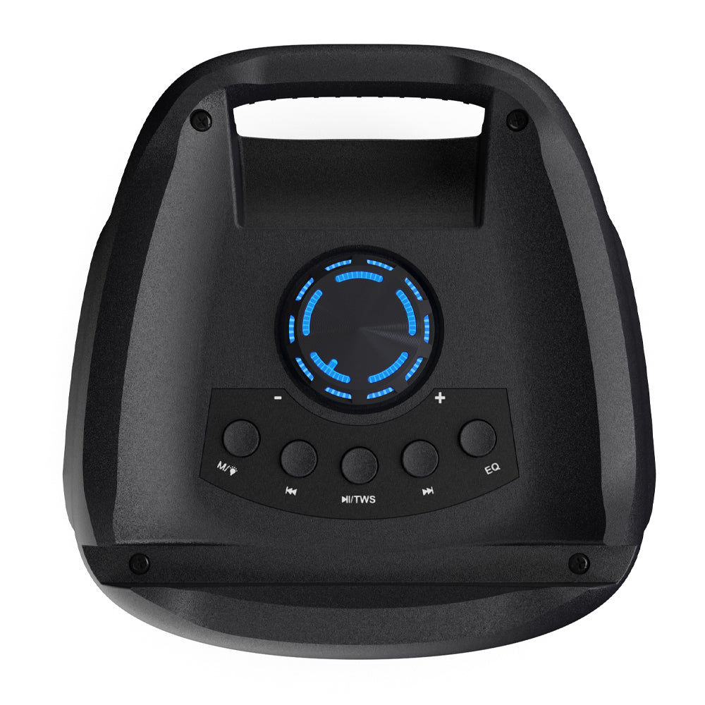 Majority PS100 - Party Speaker 40w Bluetooth Karaoke-DJ-Party-PA System - Black-Majority-Mood