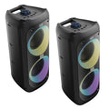 Majority PS200 -Bundled Party Speaker 80w Bluetooth Karaoke-DJ-Party-PA System - Black-Majority-Mood