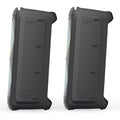 Majority PS200 -Bundled Party Speaker 80w Bluetooth Karaoke-DJ-Party-PA System - Black-Majority-Mood