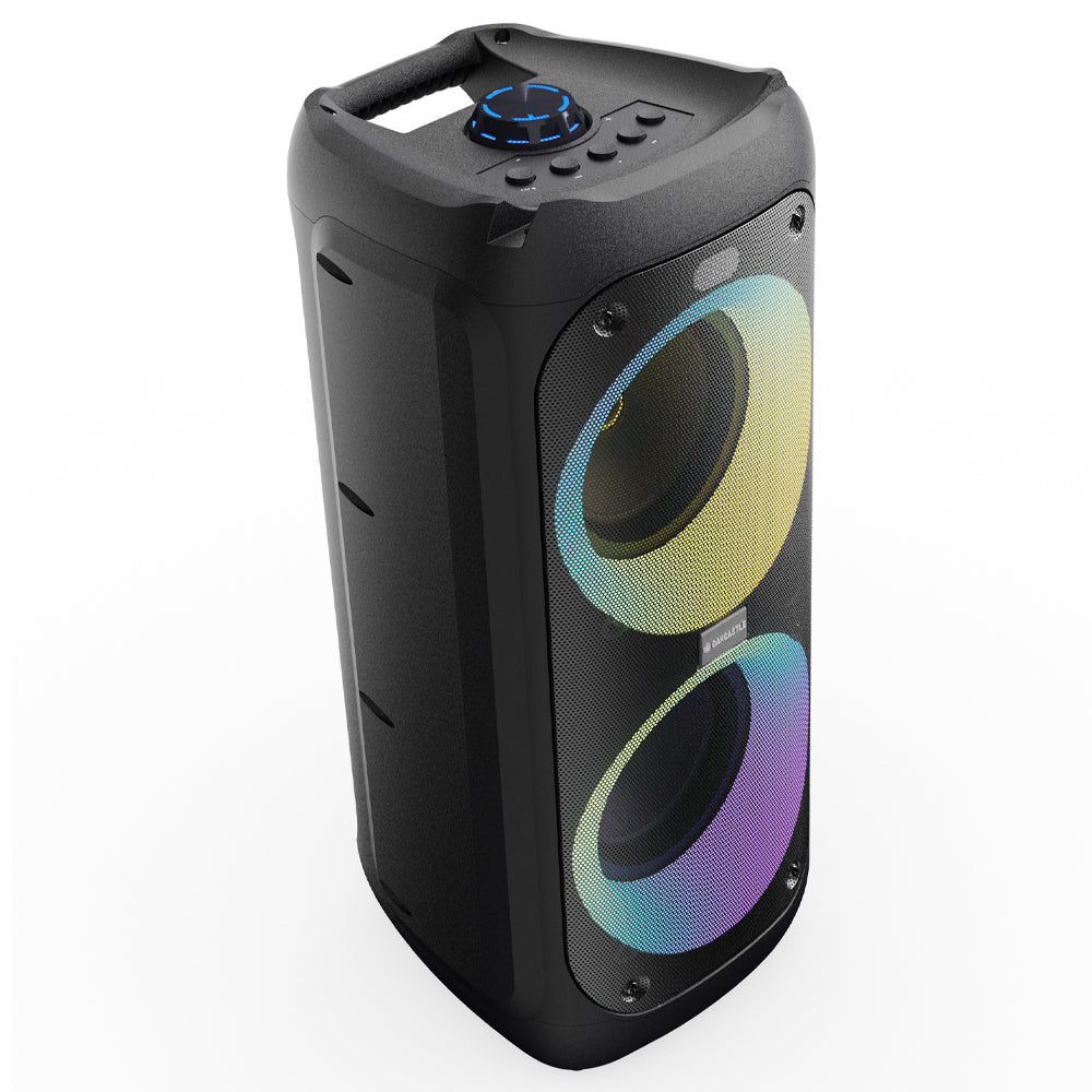 Majority PS200 - Party Speaker 100w Bluetooth Karaoke-DJ-Party-PA System - Black-Majority-Mood