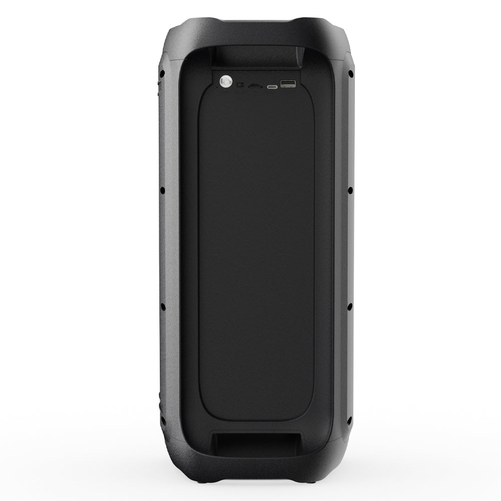 Majority PS200 - Party Speaker 100w Bluetooth Karaoke-DJ-Party-PA System - Black-Majority-Mood