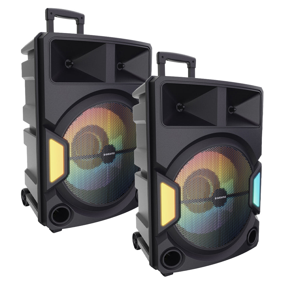 Majority PS500 - Bundled PA System 150w Bluetooth Karaoke-DJ-Party-PA System - Black-Majority-Mood