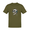 Mood / Skull with headphones - Unisex (T-Shirt)-Mood-Mood