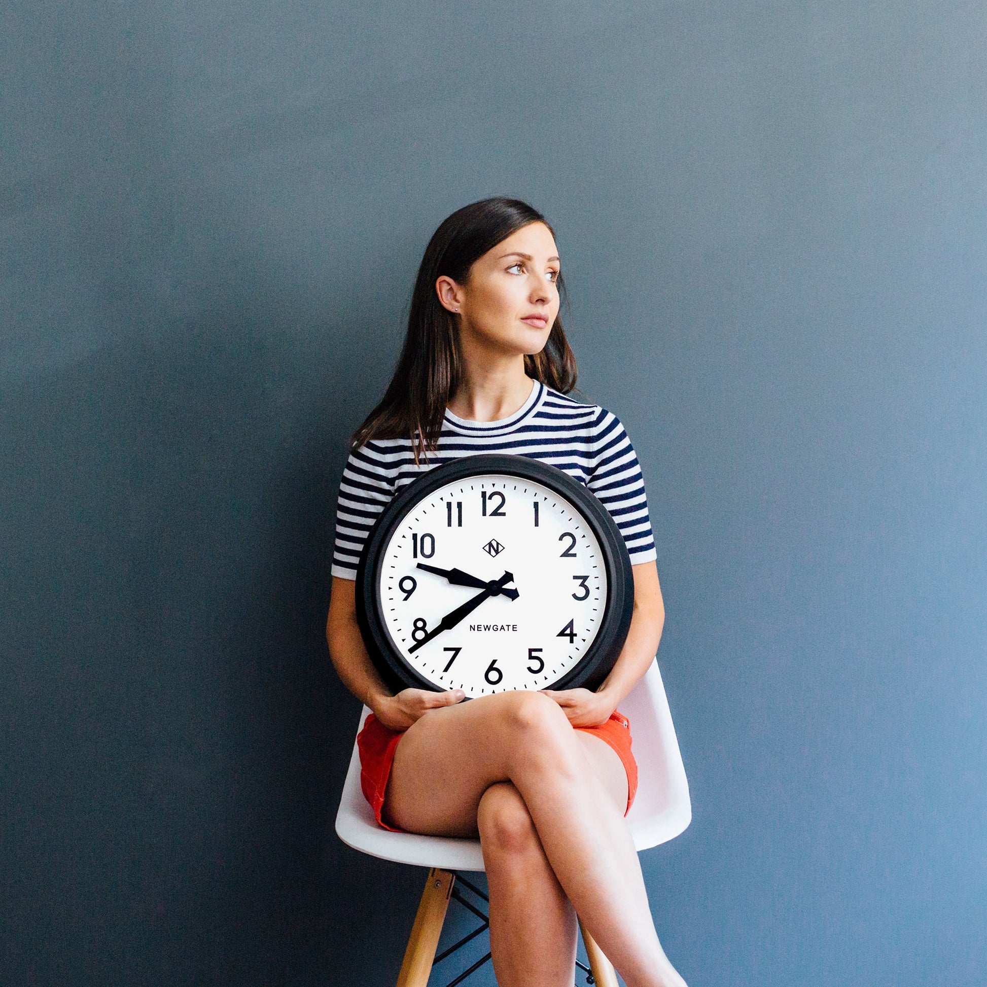 Newgate 50S Electric Clock Black-Newgate-Mood