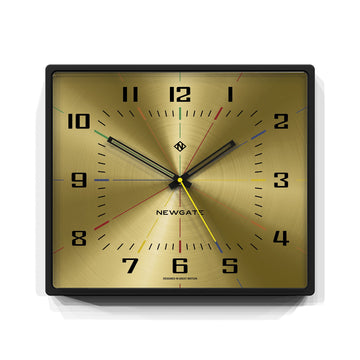 Newgate Box Office Wall Clock Brass-Newgate-Mood