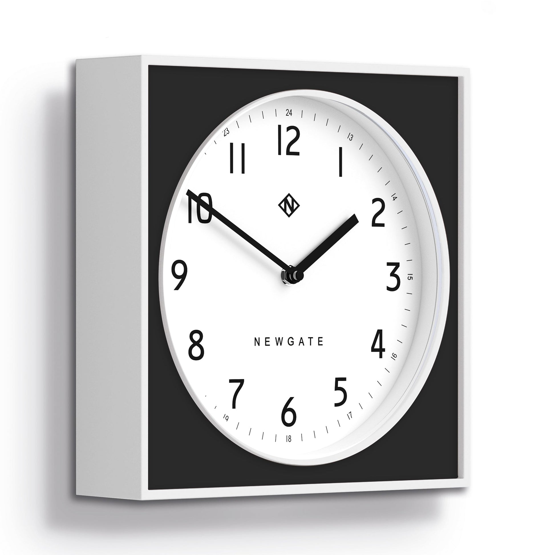 Newgate Burger & Chips Wall Clock Black-Newgate-Mood