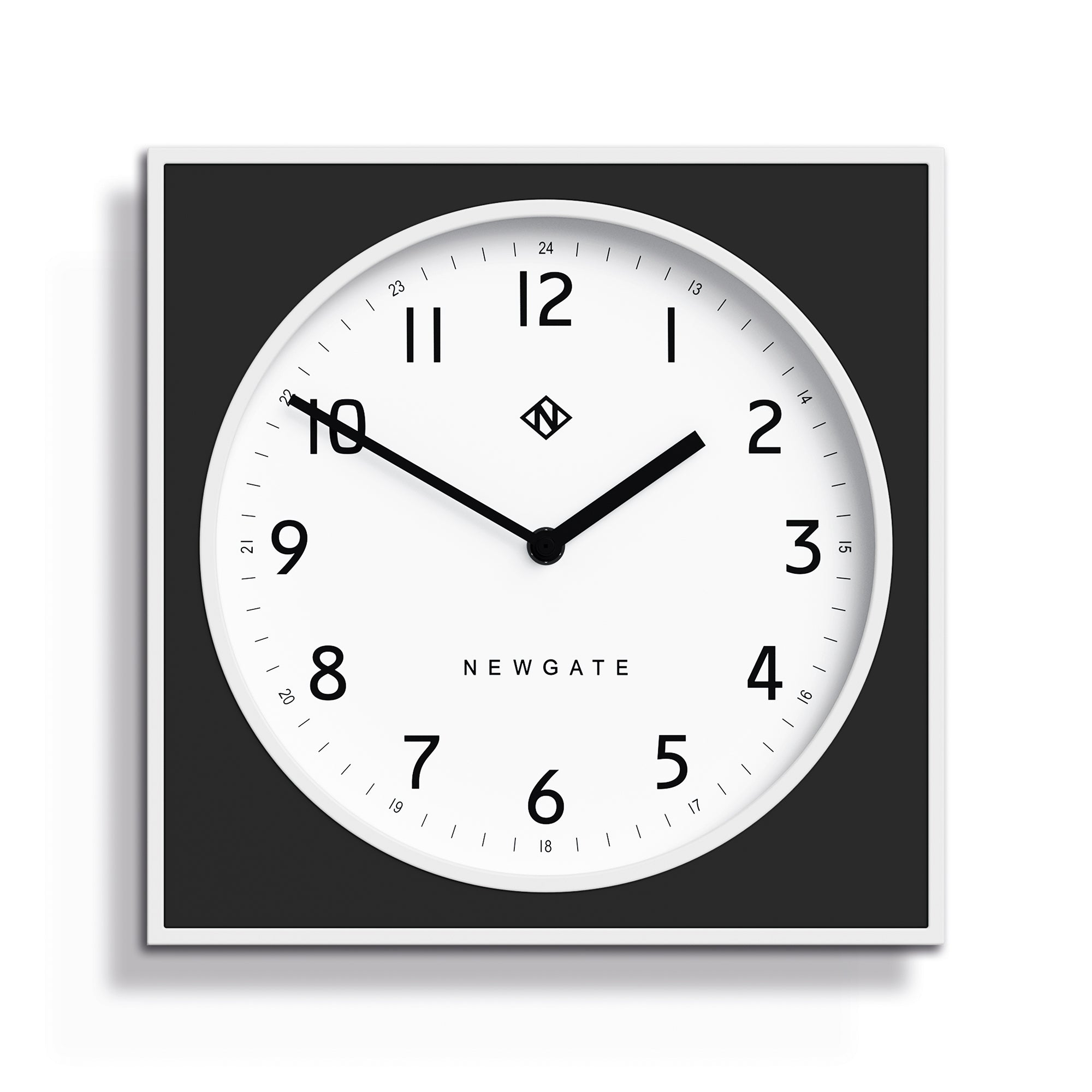 Newgate Burger & Chips Wall Clock Black-Newgate-Mood