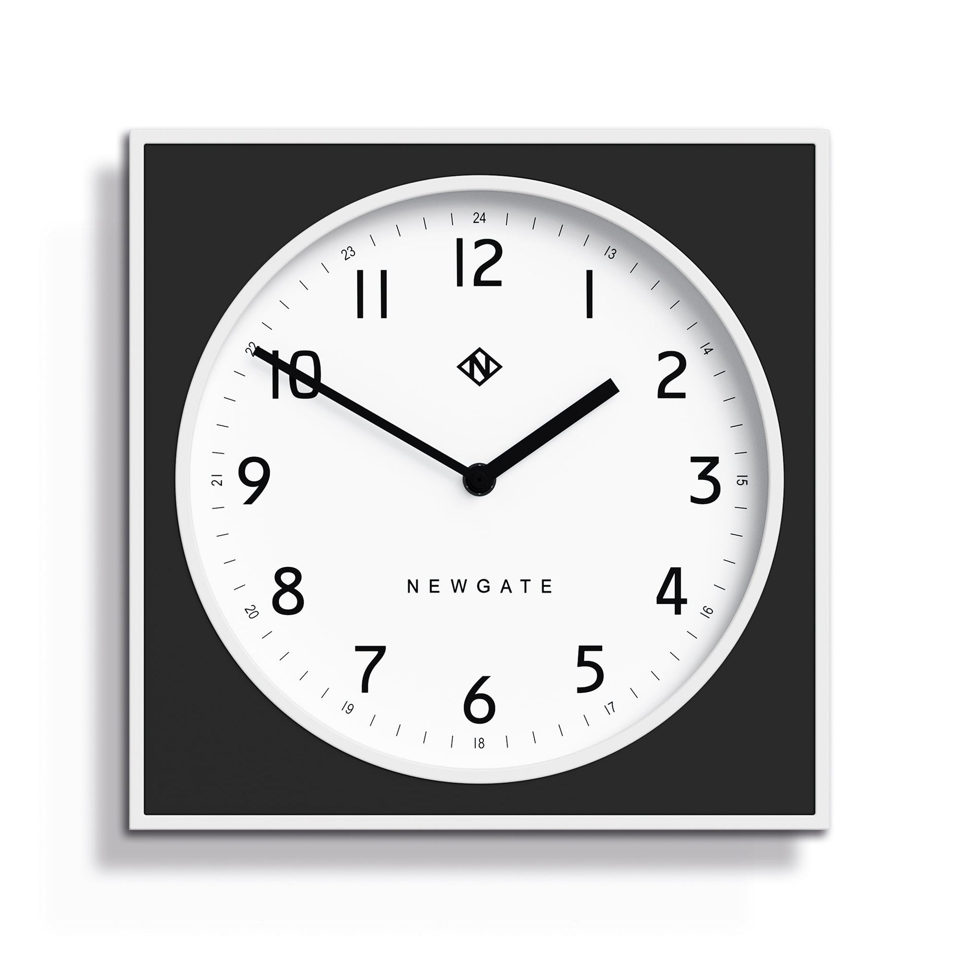 Newgate Burger & Chips Wall Clock Black-Newgate-Mood