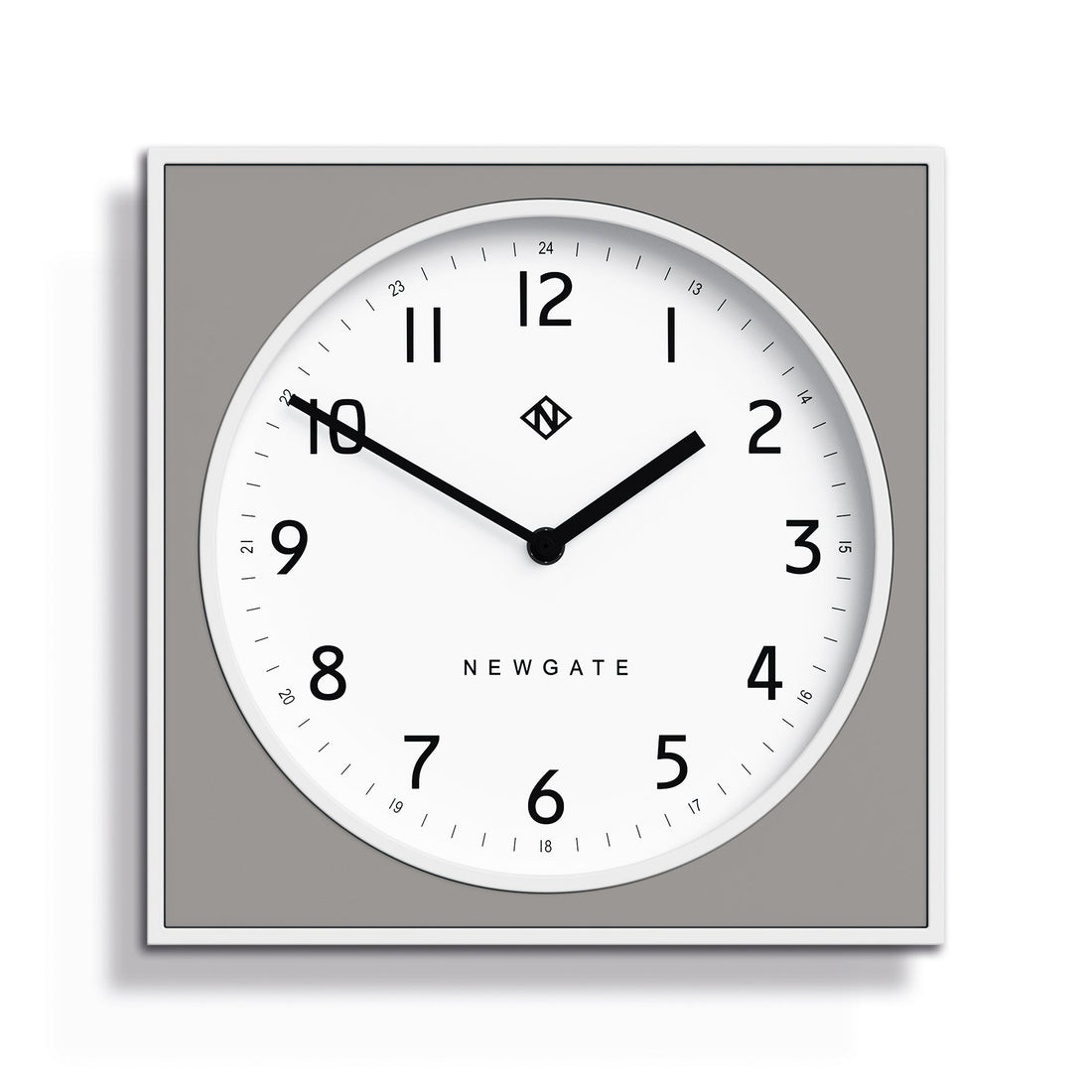 Newgate Burger & Chips Wall Clock Posh Grey-Newgate-Mood