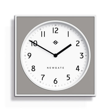 Newgate Burger & Chips Wall Clock Posh Grey-Newgate-Mood